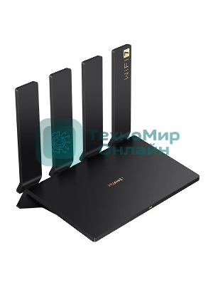 Роутер беспроводной Huawei WiFi BE3 Pro YGJN- BE33 (53030DEM) BE3600 10/100/1000BASE-T черный