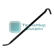 Лом-гвоздодер двухсторонный усиленный Deli DL448902 900 мм, углы наклона 30° и 60°, овальный паз с углами 30° и 68°, шестигранная форма