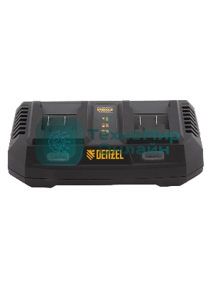 Устройство зарядное для аккумуляторов Denzel IBC-18-3.0-2, Li-Ion, 18В, 3,0 А, для двух батарей
