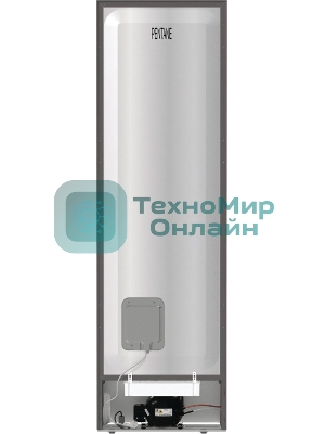 Холодильник Gorenje NRK6201ES4 серебристый двухкамерный 235/96 л морозилка снизу, No Frost