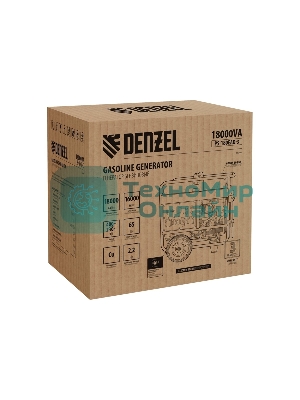Электрогенератор бензиновый Denzel PS-180EAD-3, 18 кВт, 110 дБ, 265 кг