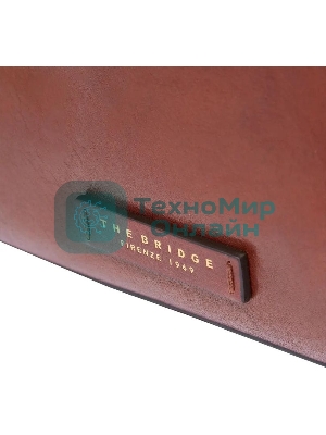 Сумка женская The Bridge Ingrid 04572501/14 коричневая натур.кожа