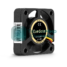 Вентилятор для корпуса ExeGate EX04010B3P-24 черный, 40 мм, 7500 об/мин, 38.5 дБ, 3 pin