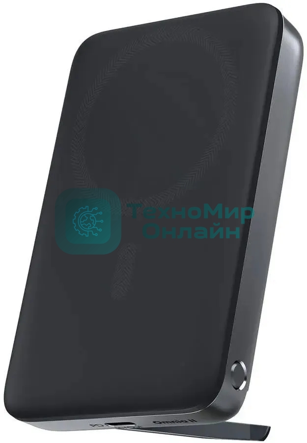 Портативный аккумулятор Aukey Magnetic2 10000 Qi2 черный