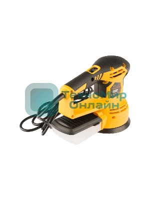 Эксцентриковая шлифовальная машина Denzel OS-125, 450 Вт, 6000-12000 об/мин