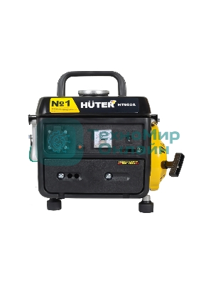 Электрогенератор бензиновый инверторный Huter HT950A, 0.95 кВт, 63 дБ, 16.8 кг