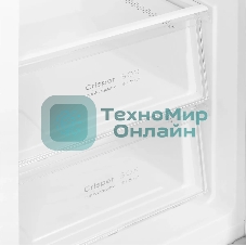 Холодильник Maunfeld MFF177NFBE черный, двухкамерный 263/170л морозилка сбоку, No Frost, Side by Side