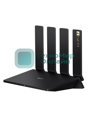 Роутер беспроводной Huawei WiFi BE3 Pro YGJN- BE33 (53030DEM) BE3600 10/100/1000BASE-T черный