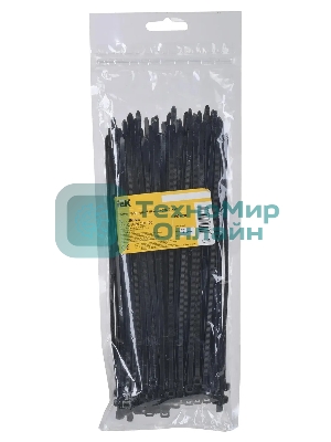 Хомут кабельный IEK UHH32-D036-200-100 3.6х200 нейл. черный (уп. 100 шт)