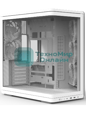 Компьютерный корпус ZALMAN MidTower P60 белый (ATX, без БП, 5x120мм ARGb fans, 1xUSB Type C, 2xUSB 3.0) (Zalman P60 белый)