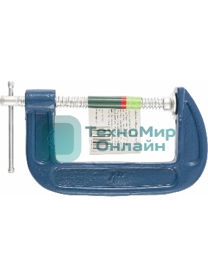 Струбцина Сибртех 20584 g-образная, 100 мм