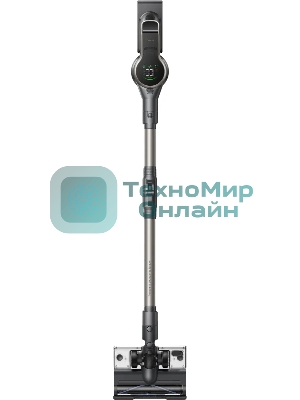 Пылесос вертикальный Dreame Trouver J40 серый/золотистый, питание от аккумулятора, 150 Вт, уборка суxая/влажная, пылесборник 0.5 л