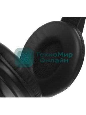 Проводные наушники Oklick HP-M211V черный, полноразмерные, Jack 3.5 мм