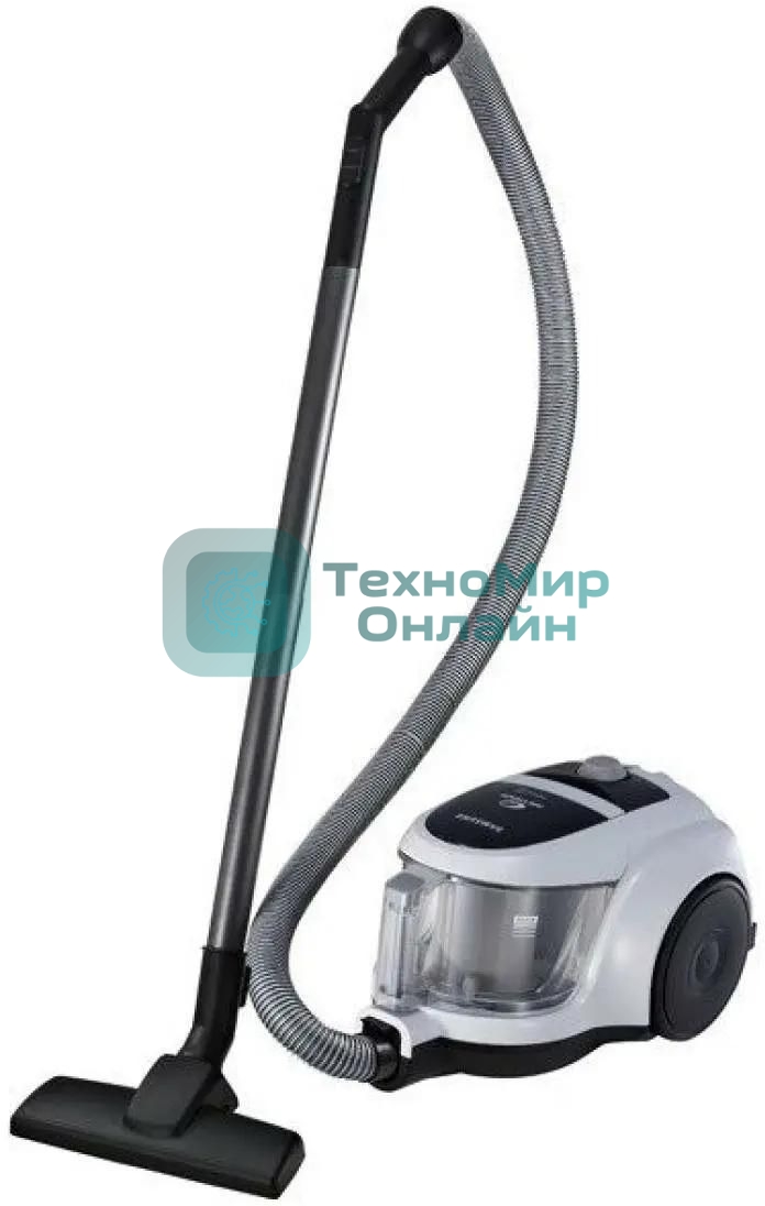 Пылесос Samsung SC4520 белый, 350/1600 Вт, уборка сухая, пылесборник контейнер 1.3 л