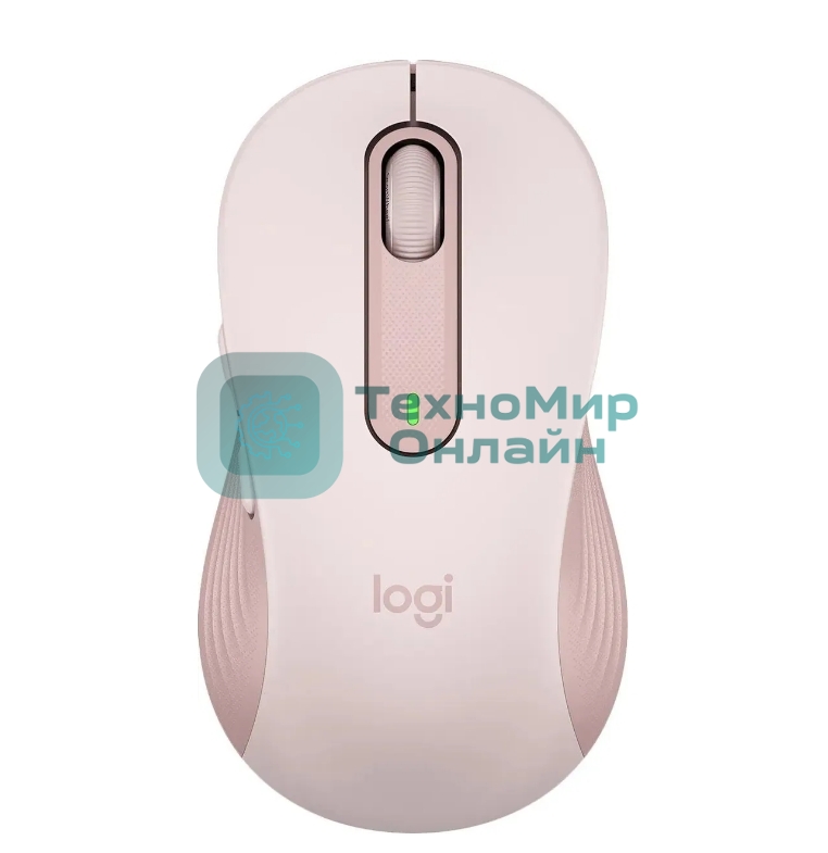 Мышь беспроводная Logitech Signature M650 розовый, 4000 dpi, радиоканал, Bluetooth, USB, кнопки - 5