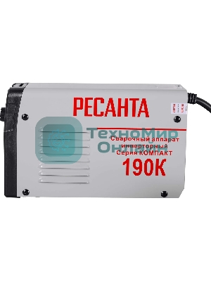 Сварочный аппарат Ресанта САИ-190К инвертор ММА DC
