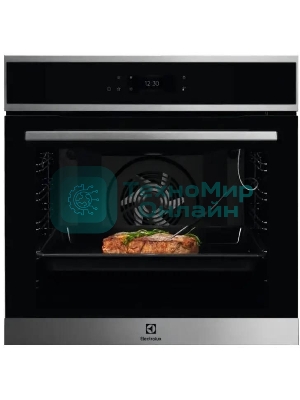 Духовой шкаф электрический Electrolux EOE8P39WX, черный/нержавеющая сталь