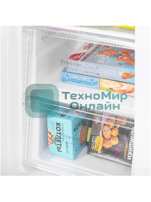 Холодильник Maunfeld MFF177NFBE черный, двухкамерный 263/170л морозилка сбоку, No Frost, Side by Side