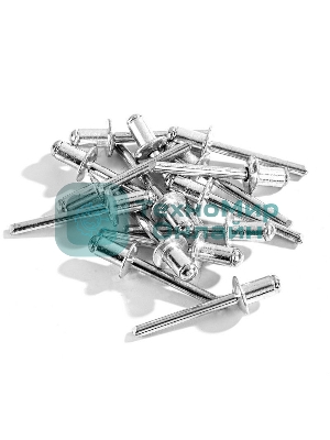 Набор заклепок Deli DL236906 75 шт (2.4мм,3.2мм,4.0мм,4.8мм,6.0мм) * 15 шт Пластиковая коробка.