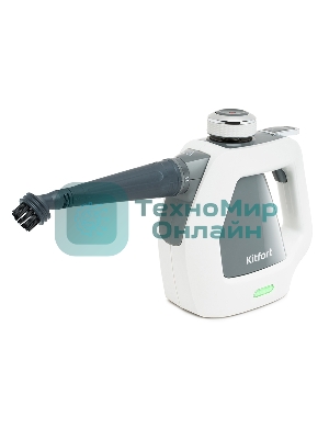 Пароочиститель ручной Kitfort КТ-918-2 1000Вт серый