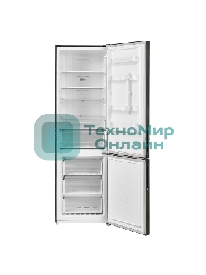 Холодильник Maunfeld MFF200NFSB10 Inverter черный двухкамерный 257/94л морозилка снизу, No Frost