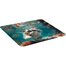 Коврик для мыши Cactus Fish Cat 300x250x3мм (CS-MPC-D15M)