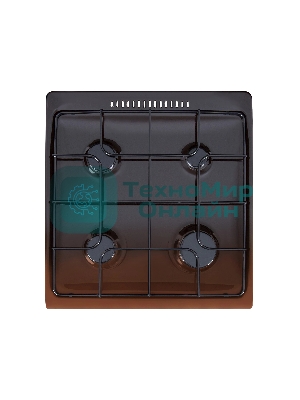 Плита газовая Gefest ПГ 3200-05 К19 коричневый, конфорок 4 шт, духовка 44 л, 50 см x 85 см x 57 см