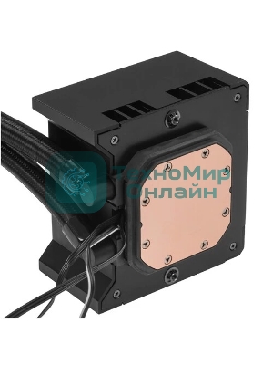 Система жидкостного охлаждения ID-Cooling Dashflow 360 XT Pro ARGb черный 120мм алюминий+медь 2150rpm 32.5db 4-pin 350W