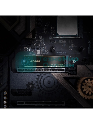 Накопитель SSD ADATA LEGEND 900, 2000Gb, PCIe 4.0 x4, 2280, NVMe, R/W 7000/5400, с радиатором