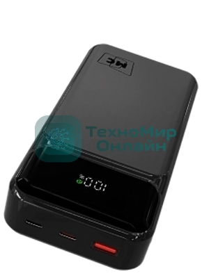 Портативный аккумулятор MORE CHOICE (4620202552778) PB29-20 20000mAh 1USB+2Type-C 3.0A 22.5W+PD20W+QC3.0, черный