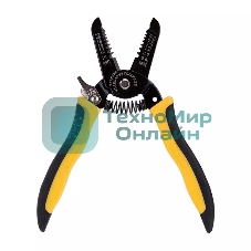 Стриппер многофункциональный Deli DL2607 0,6-2,6мм Размер: 7 дюймов. Диапазон зачистки: 0,6-2,6 мм. Лезвие из материала 50# с черной отделкой. PP+TPR погружная ручка. Пружина с автоматическим возвратом. 2 в 1 инструмент для зачистки проводов и кусачки.