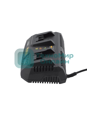 Устройство зарядное для аккумуляторов Denzel IBC-18-3.0-2, Li-Ion, 18В, 3,0 А, для двух батарей