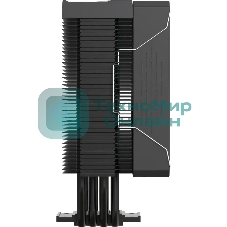 Устройство охлаждения(кулер) Formula Ice Burg ARGb Soc-AM5/AM4/1200/1700/1851 черный 4-pin 17-34dB Al+Cu 170W 552gr Ret (ICE BURG ARPW 4P BK)