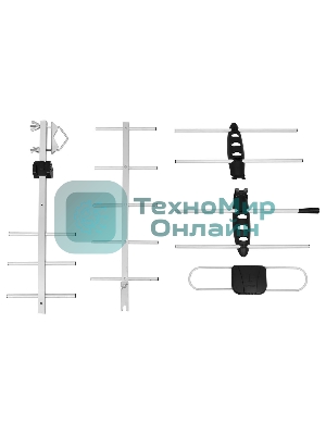 Антенна телевизионная пассивная Hyundai H-TAE260 серебристый