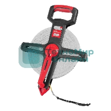 Рулетка геодезическая Matrix 100 м х 12,5 мм, открытый корпус, фиберглассовая лента