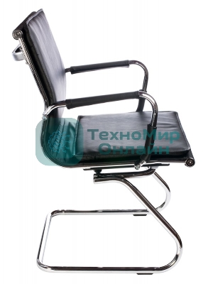 Кресло Бюрократ CH-993-Low-V черный, экокожа