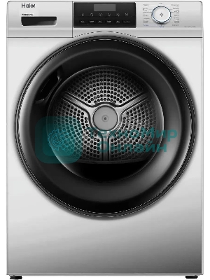 Сушильная машина Haier HD90-A2929BS серый, 9 кг, сушка - конденсационная, программ - 15, 59.5 x 84.5 x 60 см