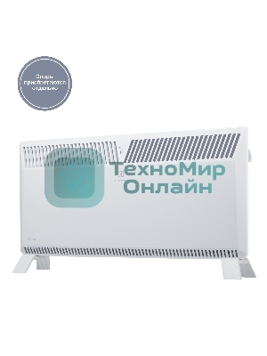 Конвектор электрический Electrolux ECH/A2-2500 M, белый, 2500 Вт, 30 м2, термостат