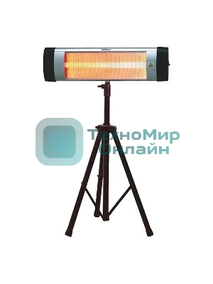 Инфракрасный обогреватель Neoclima SHAFT-2.0 черный, кварцевый, 2000 Вт, 20 м2