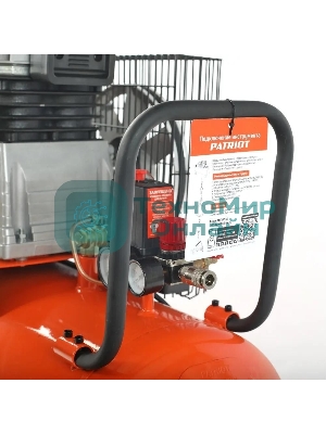 Компрессор поршневой Patriot PTR 100-440I масляный 440л/мин 100л 2200Вт оранжевый
