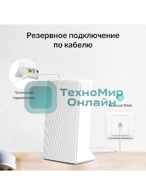 Двухдиапазонный гигабитный роутер Mercusys MB230-4G Wi-Fi AC1200 с поддержкой 4G+ категории 6