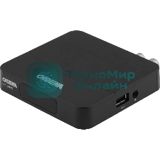 Приставка для цифрового ТВ Cadena CDT-2388S черный, DVB-T2, DVB-T, HDMI, USB 2.0