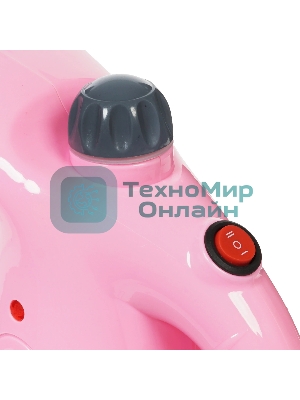 Отпариватель Kelli KL-317 розовый, 1700 Вт, 20 г/мин, 350 мл