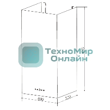 Вытяжка пристенная Weissgauff Irida BL черный, 40 см, 750 куб. м/ч, 60 дБ