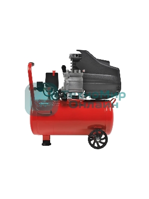 Компрессор поршневой масляный Победа KM 24-230, 230 л/мин, 8 бар, 1500 Вт, 24 л, быстросъемный 1/4