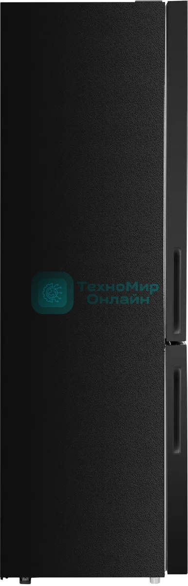 Холодильник Maunfeld MFF200NFBE черный, двухкамерный 271/106л морозилка снизу, No Frost