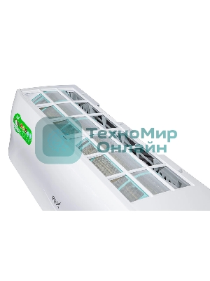 Кондиционер сплит-система настенного типа RIX LITE I/O-W12MB 12000 BTU, 32 м², 28 дБ, охлаждение, обогрев, осушение, белый