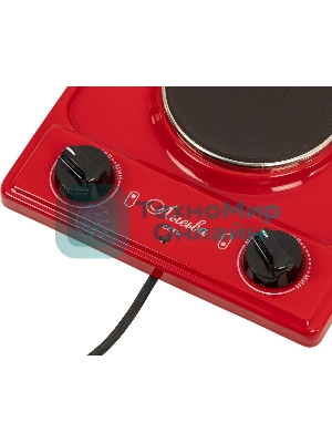 Плита настольная электрическая Лысьва ЭПБ 22 вишневый (настольная)