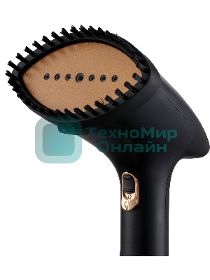 Отпариватель Hyundai H-HS01820 черный/золотистый, 1800 Вт, 35 г/мин, 300 мл