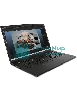 Ноутбук Lenovo ThinkPad P14s G5 черный Core Ultra 7 155H 32Gb SSD 1Tb NVIDIA RTX 500 4Gb 14.5